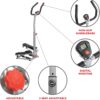 Sunny Health & Fitness Steppers for Exercise at Home Exercis...