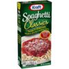 Kraft Spaghetti Classics Tangy Italian Spaghetti, Spices, & ...