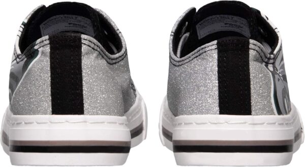 FOCO Women's NFL Team Logo Ladies Fashion Glitter Low Top Ca...