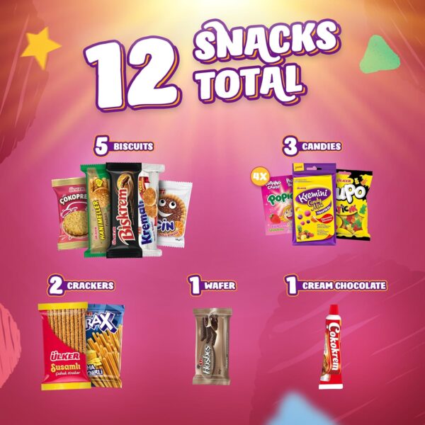 Eastanbul International Snack Box, Premium 12 Full-Size Fore...