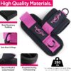 WALITO Ankle Resistance Bands with Cuffs, Exercise Bands for...
