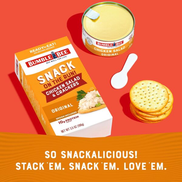 Bumble Bee Snack on the Run Chicken Salad with Crackers Kit,...