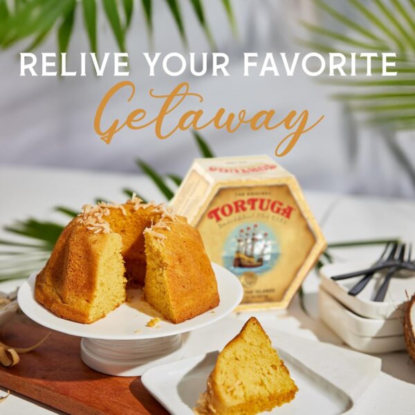 TORTUGA Provenance Rum Cake Variety Pack – 4 oz. - 6 Pack - ...