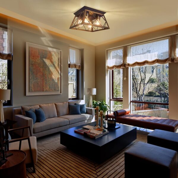 FadimiKoo Flush Mount Ceiling Light Fixtures for Kitchen Hal...