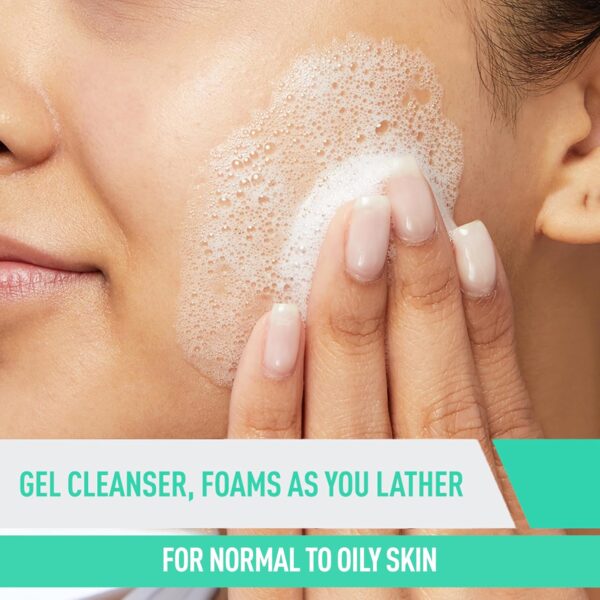 CeraVe Foaming Facial Cleanser, Daily Face Wash for Oily Ski...