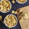 Amazon Brand - Happy Belly White Cheddar Cheese Cracker, 12....