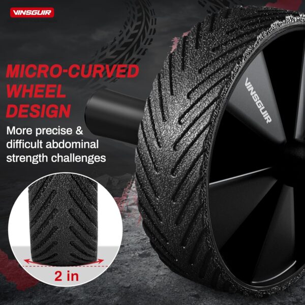 Vinsguir Ab Roller Wheel - Ab Workout Equipment for Difficul...