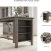 Signature Design by Ashley Caitbrook Rustic Counter Height D...