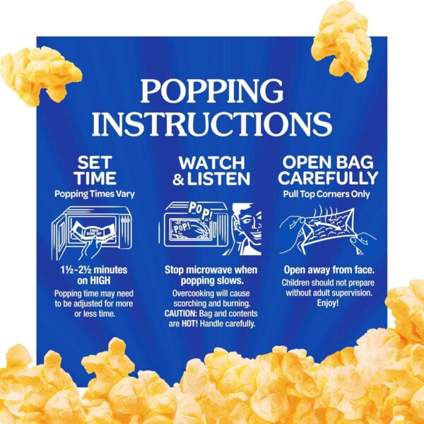 ACT II Butter Lovers Microwave Popcorn, 3-Count 2.75-oz. Bag...