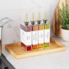 Kitchen Cooking Oil Dispenser Set, Olive Oil & Vinegar Bottl...