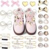 30PCS Womens Shoe Charms for Sneakers Cute Lace Accessories ...