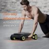 WONDER CORE Slide Fit, Ab Roller Board with 4 Wheels, Automa...