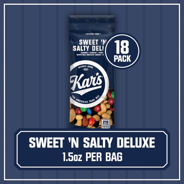 Kar’s Nuts Sweet ‘N Salty Deluxe Trail Mix, 1.5 oz Individua...