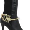 TFJ Women Boot Bracelet Western Fashion Jewelry Gold Metal C...