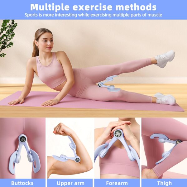 Thigh Master, Pelvic Floor Strengthening Device with Display...