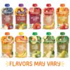 Happy Baby Organics Stage 2 Baby Food Pouches, Gluten Free, ...