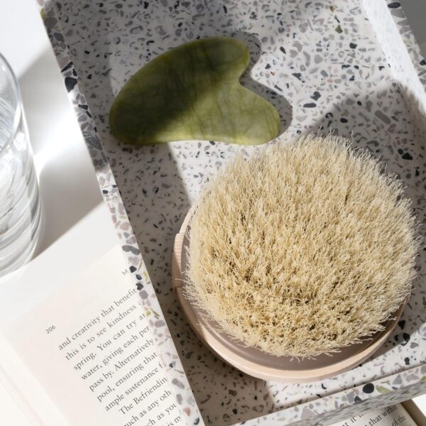 EcoTools Dry Body Brush, Cruelty-Free Bristles Exfoliate & S...