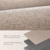 SONGMICS HOME Runner Rug 2.5x10 ft, Washable Area Rug for Li...