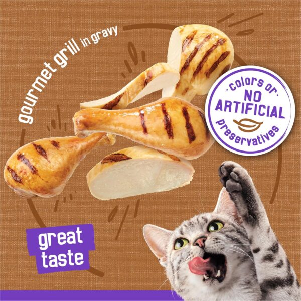 Purina Friskies Wet Cat Food, Meaty Bits Gourmet Grill in Gr...