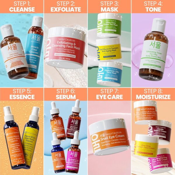 SeoulCeuticals Korean Skin Care 20% Vitamin C Hyaluronic Aci...