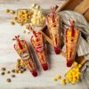 Popcornopolis Gourmet Popcorn Cone Variety Pack – Zebra, Che...