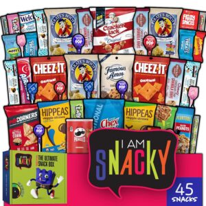 I AM Snacky - Snack Box Care Package + Greeting Card - SNACK...