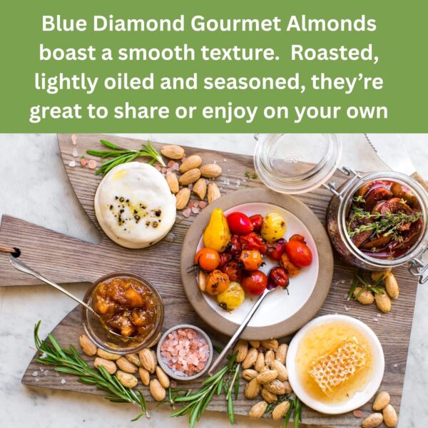Blue Diamond Almonds, Gourmet Specialty Garlic, Herb, and Ol...