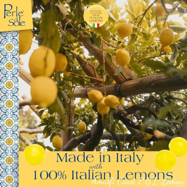 Perle di Sole Italian Lemon Drops Hard Candy Individually Wr...