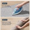 SONGMICS HOME Runner Rug 2.5x10 ft, Washable Area Rug for Li...