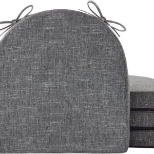 Chair Cushions for Dining Chairs with Ties and Removable Cov...