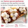 David's Cookies Butter Pecan Meltaways Sweet Sampler Tin - B...