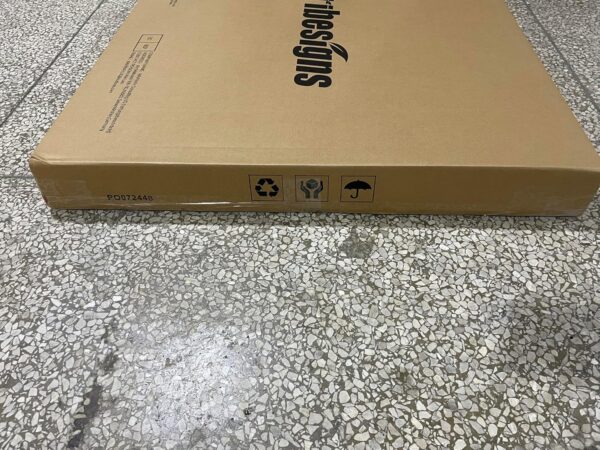 Tribesigns Square Dining Table for 2, 31.5" Industrial Dinne...