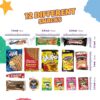 Eastanbul International Snack Box, Premium 12 Full-Size Fore...