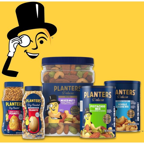 PLANTERS Deluxe Mixed Nuts, Cashews, Almonds, Pecans, Pistac...