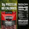 Jack Link's Beef Jerky, Peppered, Half Pounder Large Jerky B...
