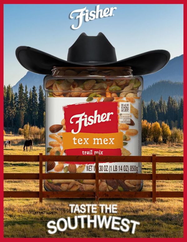 Fisher Snack Tex Mex Bulk Trail Mix, 30 oz (Pack of 1); Hot ...