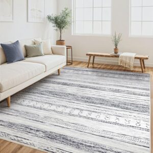Tortania Area Rug Living Room Rugs - 5x7 Washable Large Soft...