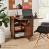 Best Choice Products Folding Dining Table, Multipurpose Spac...