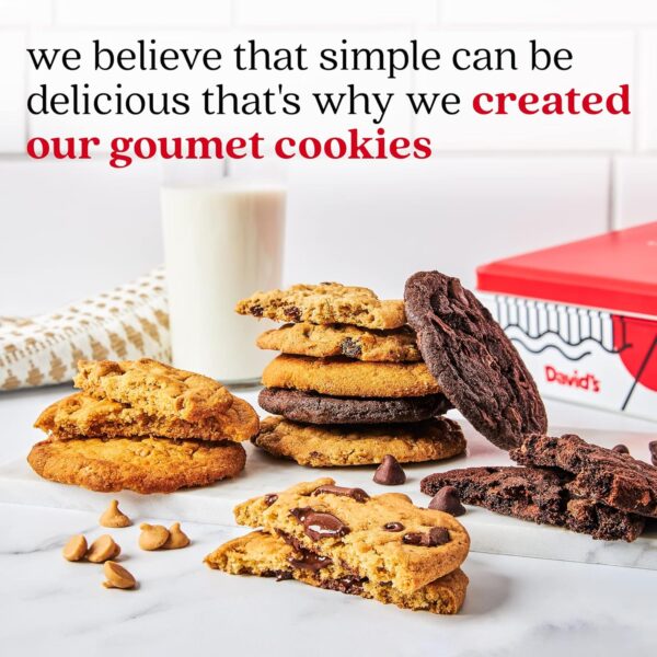 David's Cookies 2lbs Assorted Flavors Fresh Baked Cookies - ...