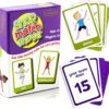 Exercise Cards for Kids - Kids Exercise Equipment for Indoor...