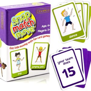 Exercise Cards for Kids - Kids Exercise Equipment for Indoor...