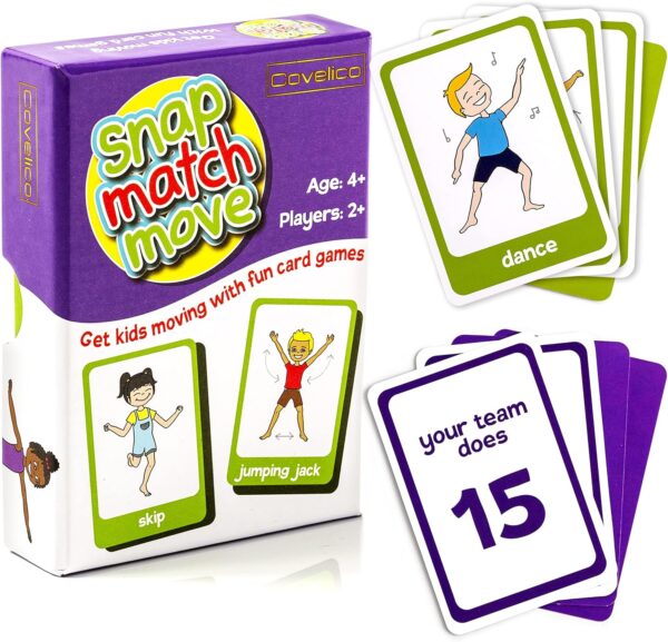 Exercise Cards for Kids - Kids Exercise Equipment for Indoor...