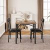 GAOMON Dining Table Set for 2, Kitchen Table and Chairs for ...