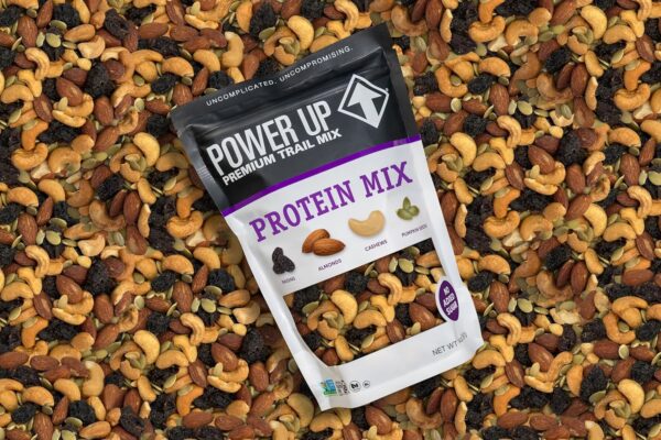 Power Up Premium Trail Mix - Protein Packed 14oz, No Added S...