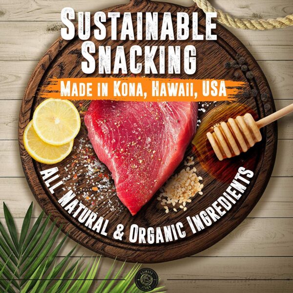 Kaimana Jerky Ahi Tuna Sampler Bundle - All Natural & Wild C...