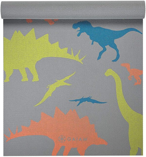 Gaiam Kids Yoga Mat Exercise Mat, Yoga for Kids with Fun Pri...