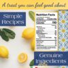 Perle di Sole Italian Lemon Drops Hard Candy Individually Wr...