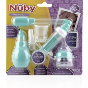 Nuby Small 6-Piece Medical Kit for Healthy Baby, Infant, Chi...