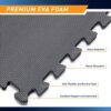 Marcy EVA Foam Interlocking Flooring Mat High Density Non-Sl...