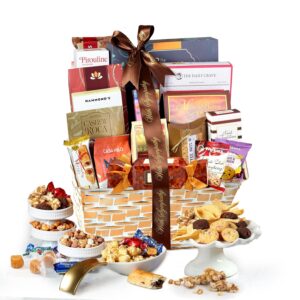 Broadway Basketeers Condolences Gourmet Gift Basket, Kosher ...